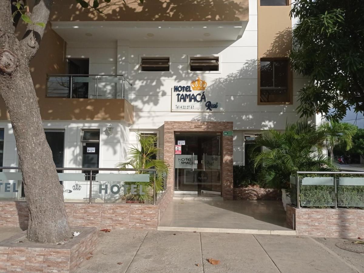Hotel Perla Real 圣玛尔塔 外观 照片