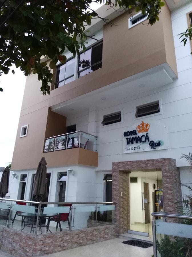Hotel Perla Real 圣玛尔塔 外观 照片